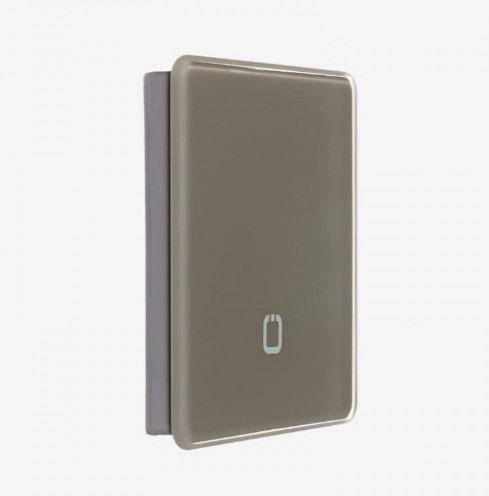 Радиовыключатель HiTE PRO SN-R1 (Светло-коричневый, закругленные углы)-2