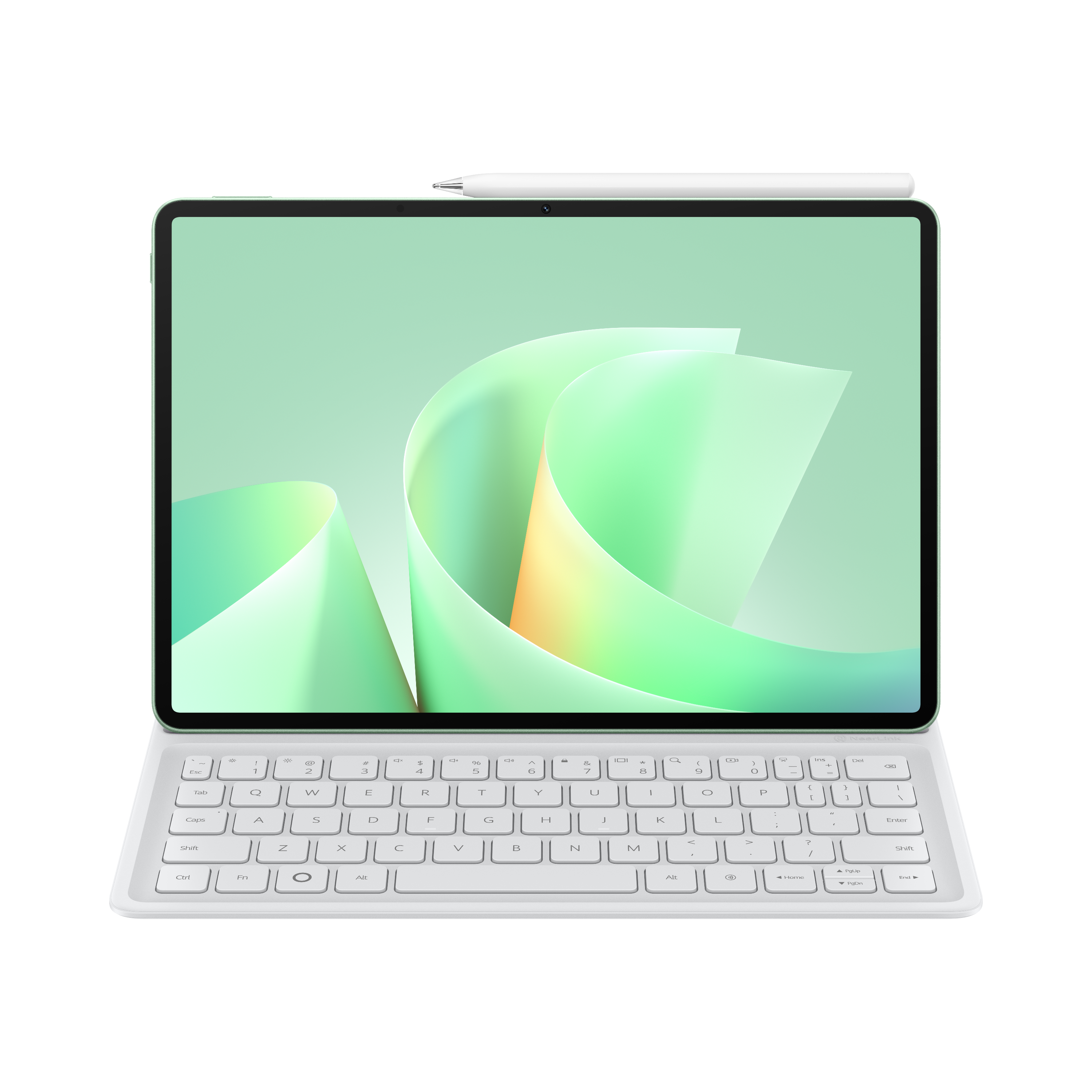 MatePad11.5S(Salinger)_GreenProductwithAccessories(Keyboard&M-PencilPro)Pics_Ultra HD_02_PNG_20251119