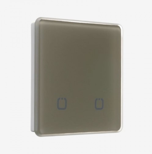 Радиовыключатель HiTE PRO SN-R2 (Светло-коричневый, закругленные углы)-4