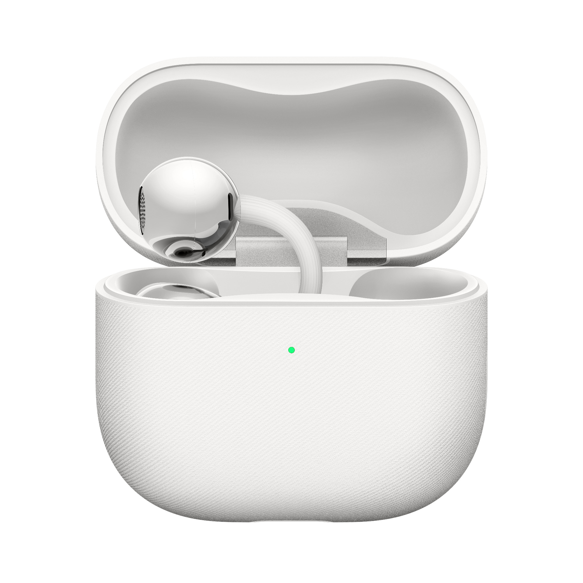 MKT_σ╝Çµö╛σ╝ÅΦÇ│µ£║_Product Image_HUAWEI FreeClip 2 ΦÇ│σñ╣ΦÇ│µ£║_Robin_HQ_τ╛╜µ▓ÖτÖ╜ White_08σìòΦÇ│µ£║σ╖ªτ╗┐τü»_JPG_10000_20250819