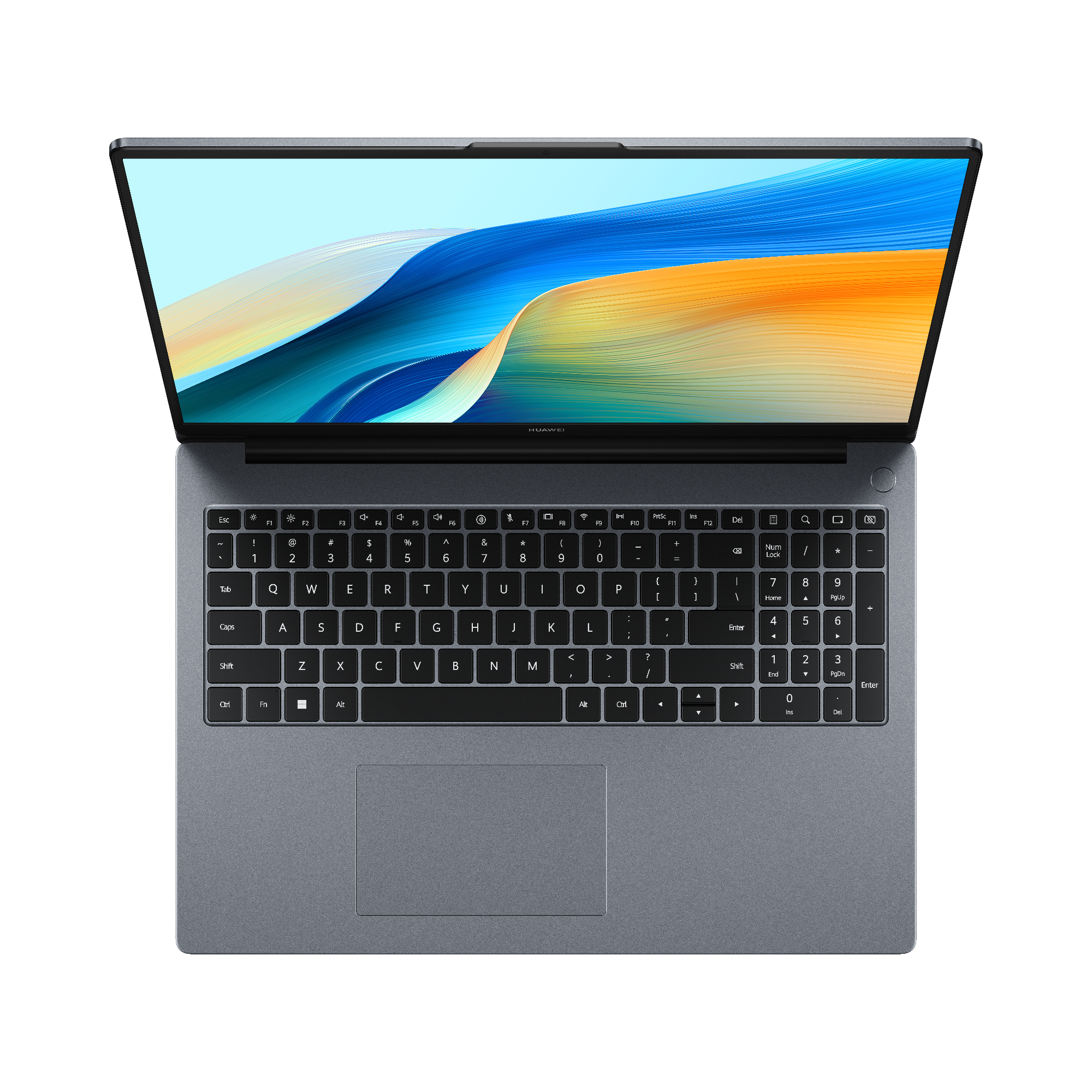 MKT_MateBook D系列_Product image_HQ_MKT MateBook_D 16 Mitchell_Product image_Grey_Regular_04_PNG_20231012