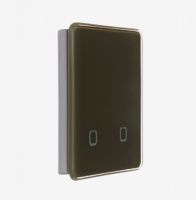 Радиовыключатель HiTE PRO SN-R2 (Темно-коричневый, закругленные углы)-2
