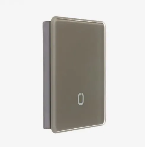 Радиовыключатель HiTE PRO SN-R1 (Светло-коричневый, закругленные углы)-2