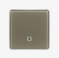 Радиовыключатель HiTE PRO SN-R1 (Светло-коричневый, закругленные углы)-1
