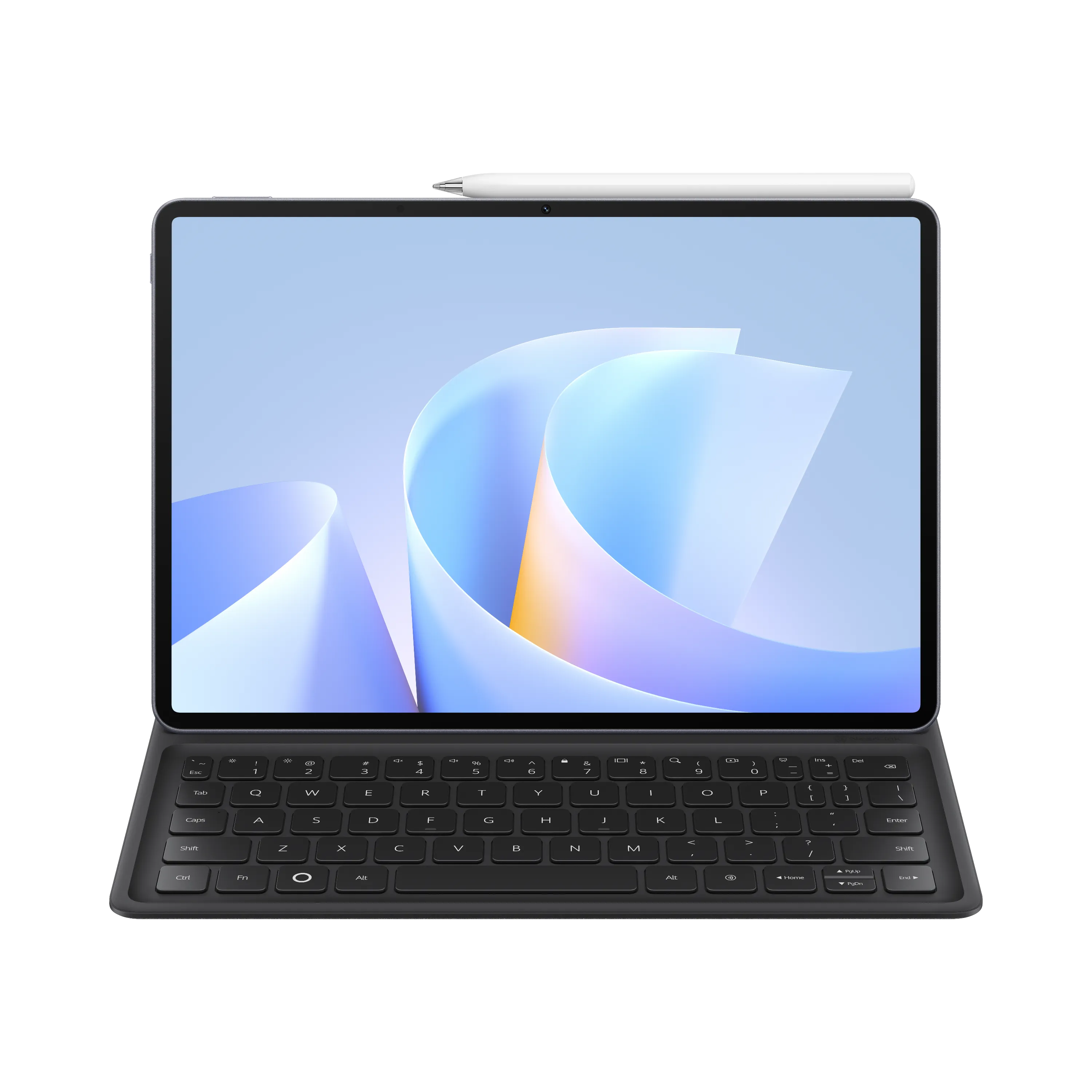 MatePad11.5S(Salinger)_SpaceGrayProductwithAccessories(Keyboard&M-Pencil3rd)Pics_Ultra HD_02_PNG_20251119