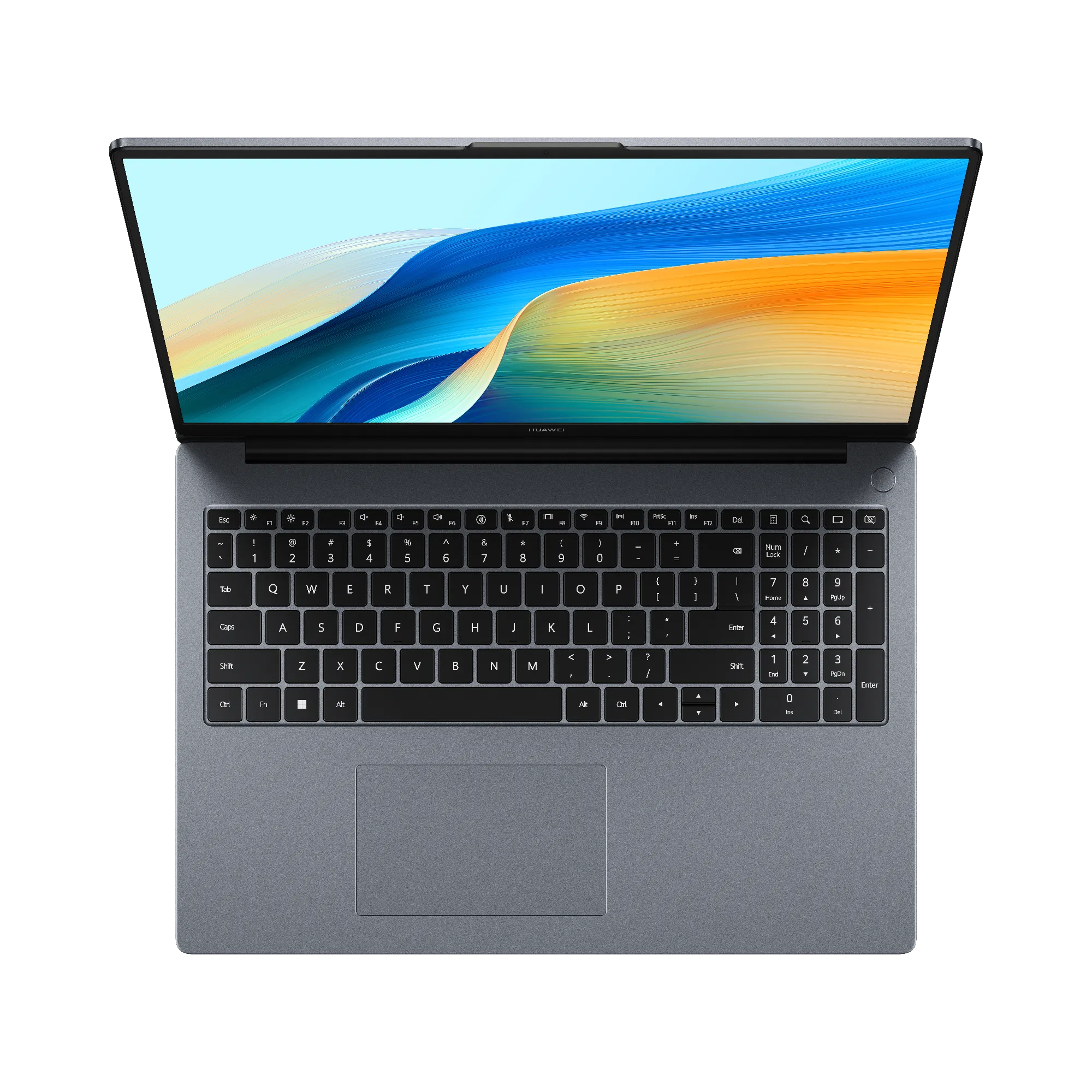 MKT_MateBook D系列_Product image_HQ_MKT MateBook_D 16 Mitchell_Product image_Grey_Regular_04_PNG_20231012